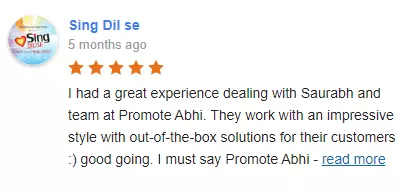 Sing Dil Se Client Review